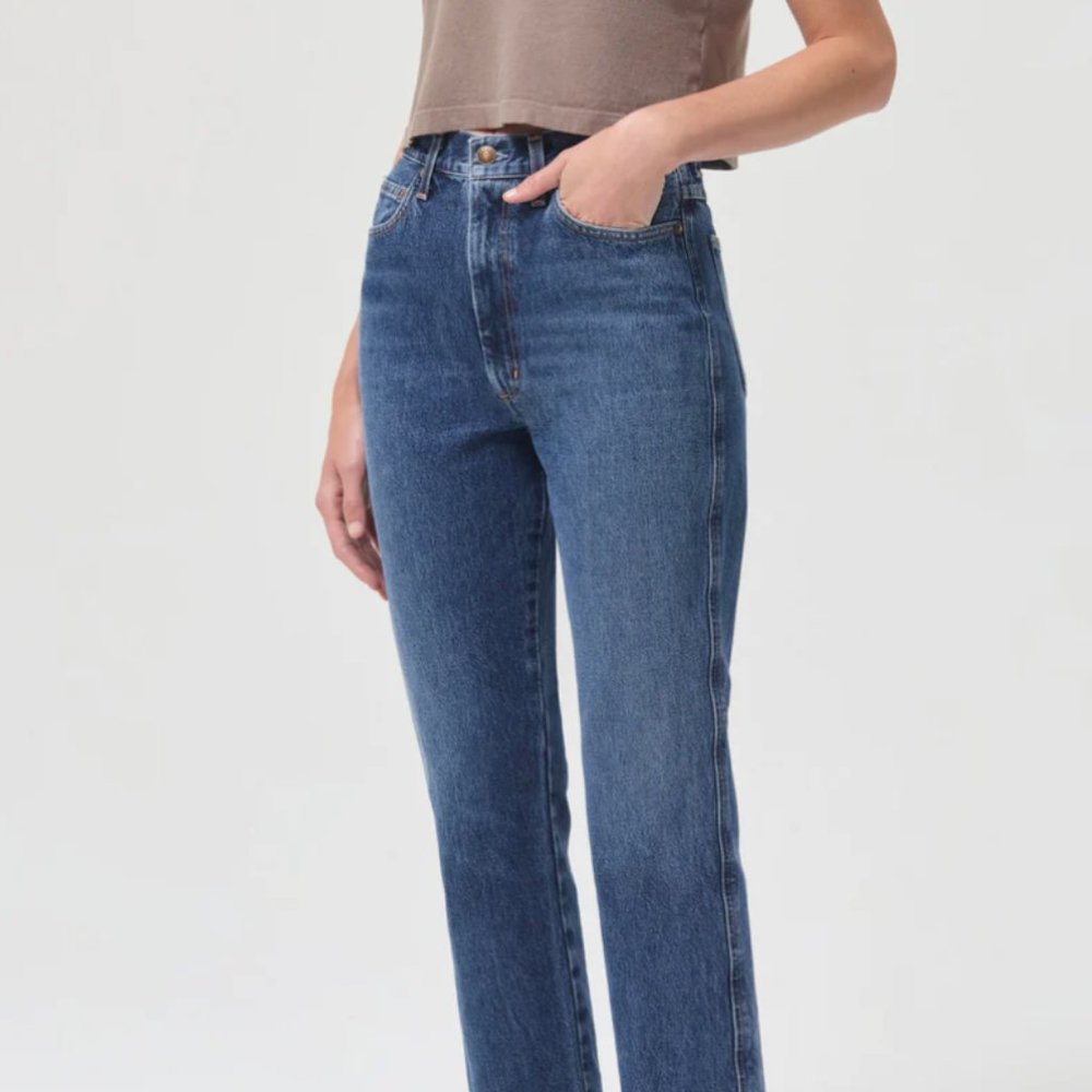 Agolde Pinch Waist Kick Flare Jeans in Placebo